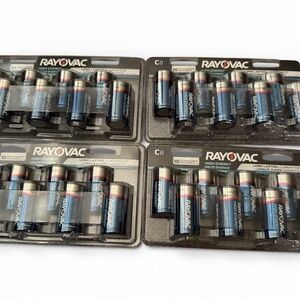 Rayovac C8 Batteries 4 Pack